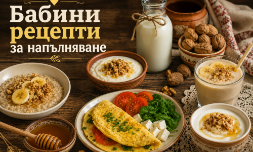 Бабини рецепти за напълняване