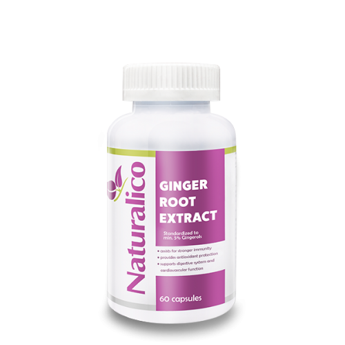 Naturalico Ginger Root Extract 60 капсули