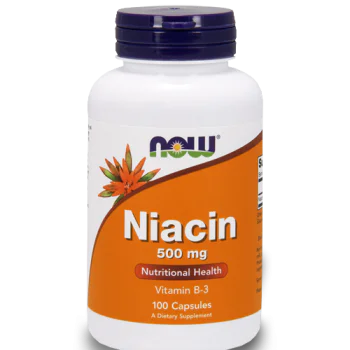 NOW Niacin 500 мг 100 капсули