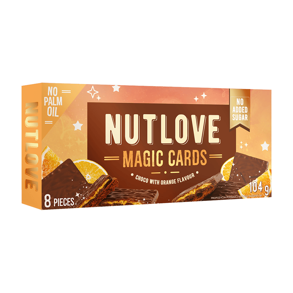ALLNUTRITION Nutlove Magic Cards Choco With Orange 104 г 