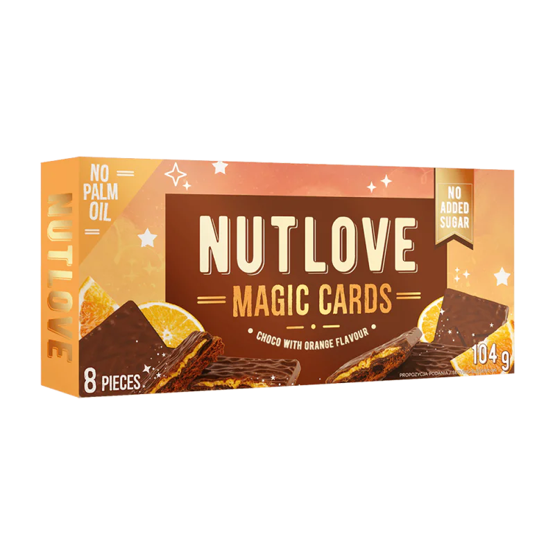 ALLNUTRITION Nutlove Magic Cards Choco With Orange 104 г 