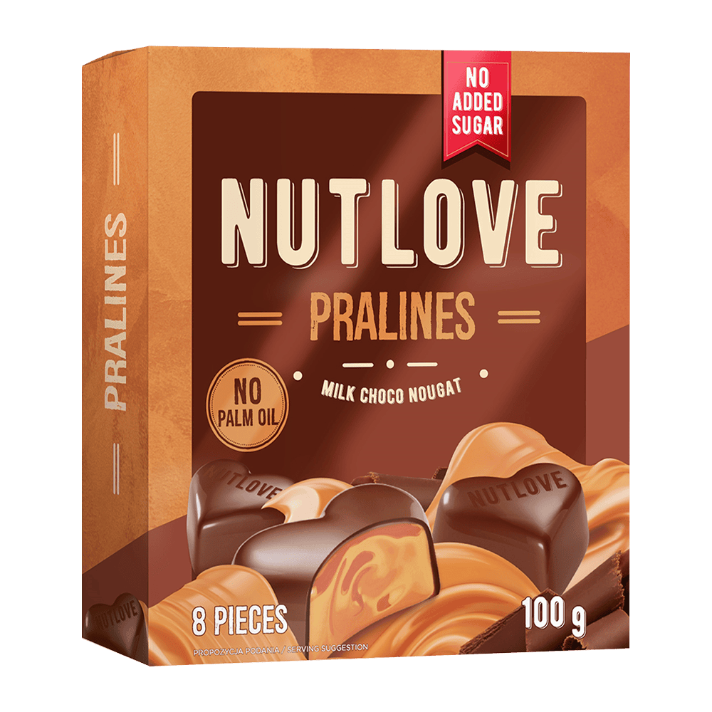 ALLNUTRITION Nutlove Pralines Milk Choco Nougat 100 г