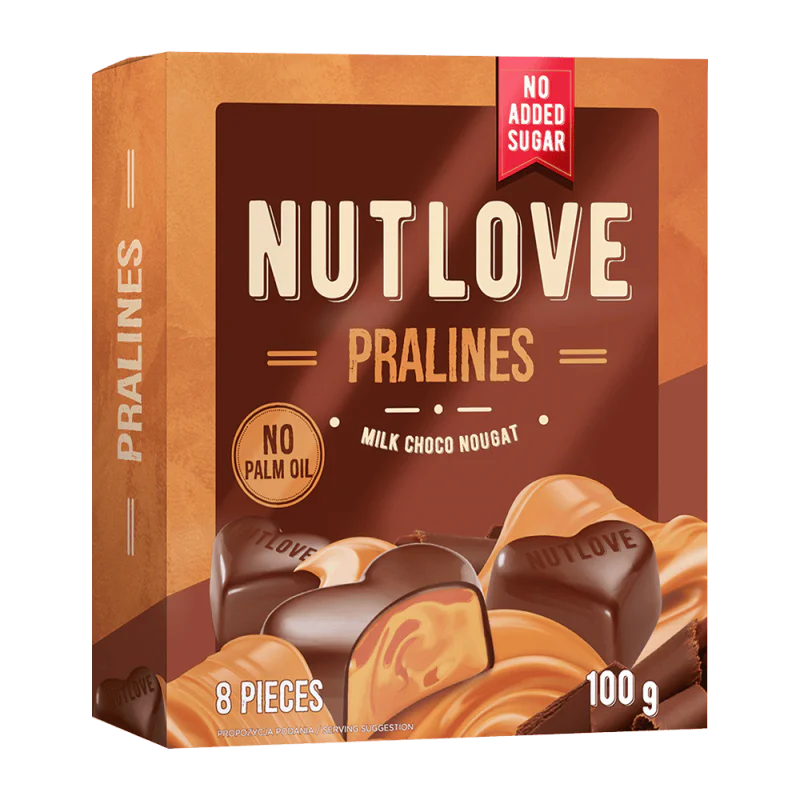 ALLNUTRITION Nutlove Pralines Milk Choco Nougat 100 г