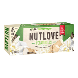ALLNUTRITION Nutlove Vegan Rolls Cream-Vanilla 140 г