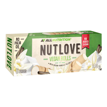 ALLNUTRITION Nutlove Vegan Rolls Cream-Vanilla 140 г