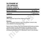 APPLIED NUTRITION Glutamine 4K 120 капсули