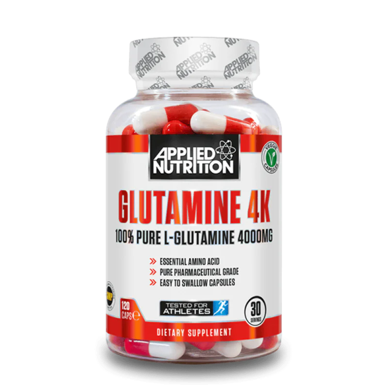 APPLIED NUTRITION Glutamine 4K 120 капсули