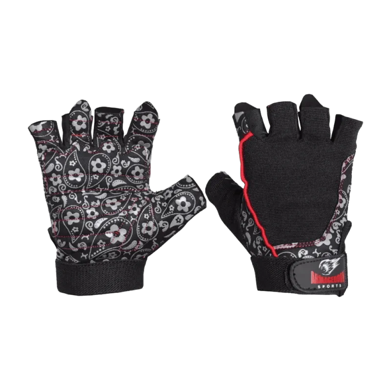 ARMAGEDDON SPORTS Дамски Фитнес Ръкавици Flower Black