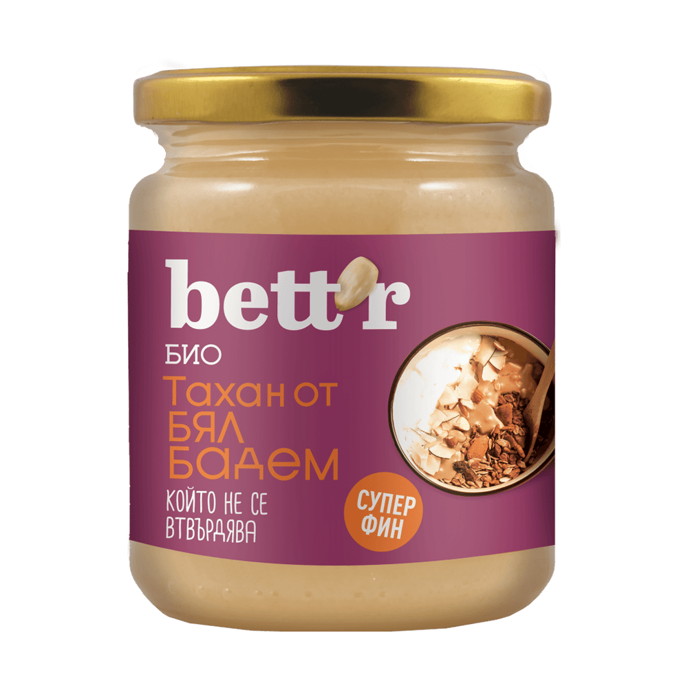 Bett’r Био Бадемов Тахан Бял 250 г