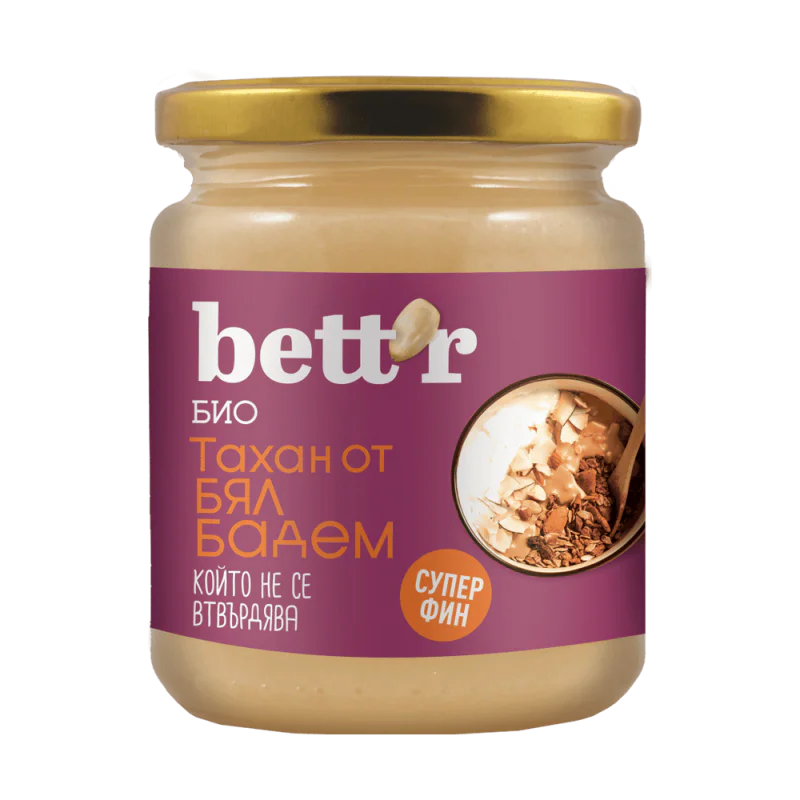 Bett’r Био Бадемов Тахан Бял 250 г
