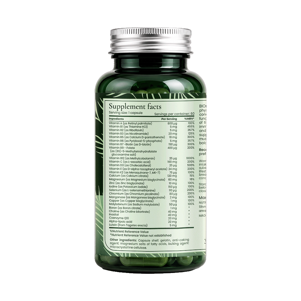 BIONETIC Complete Daily Support 60 капсули