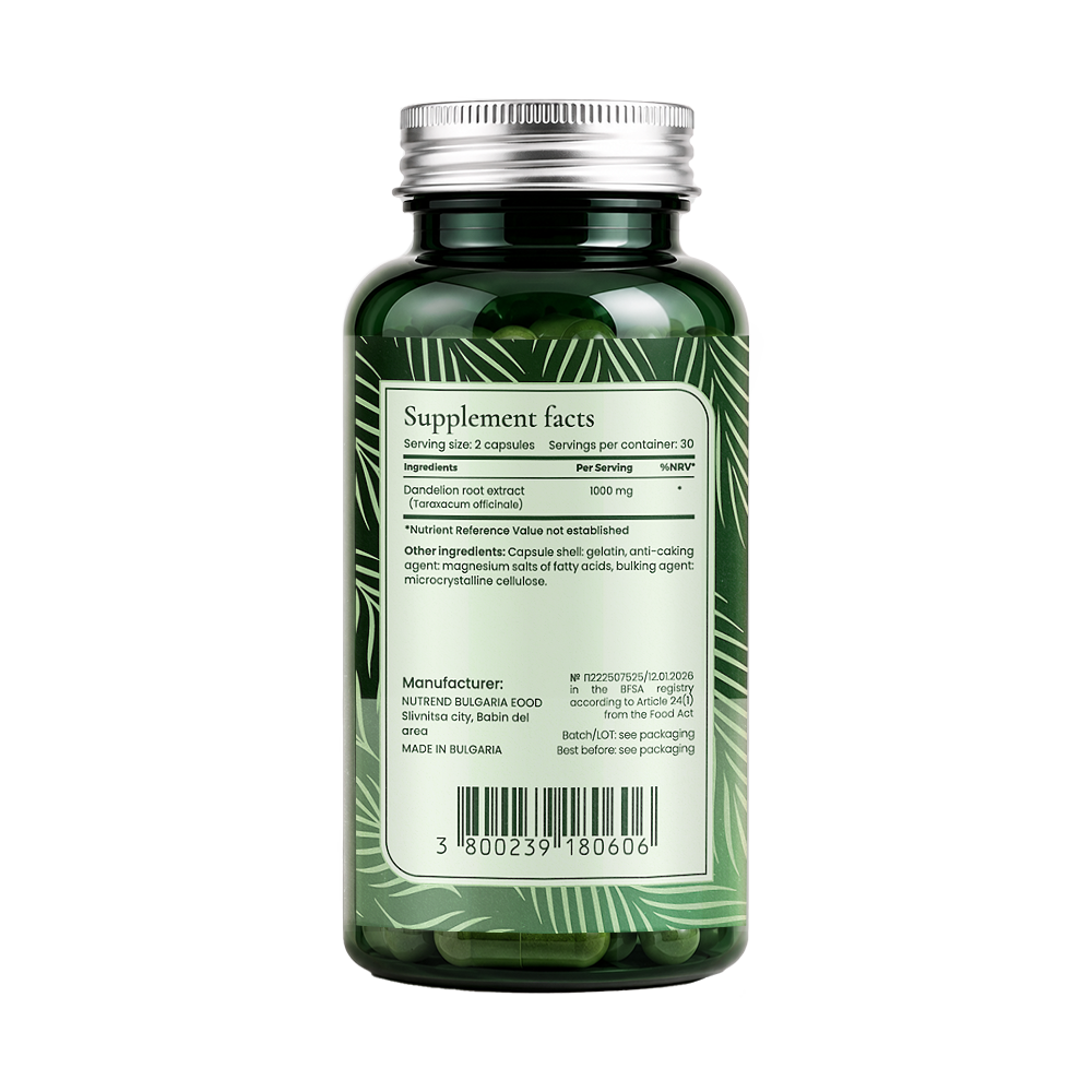 BIONETIC Dandelion Root 60 капсули