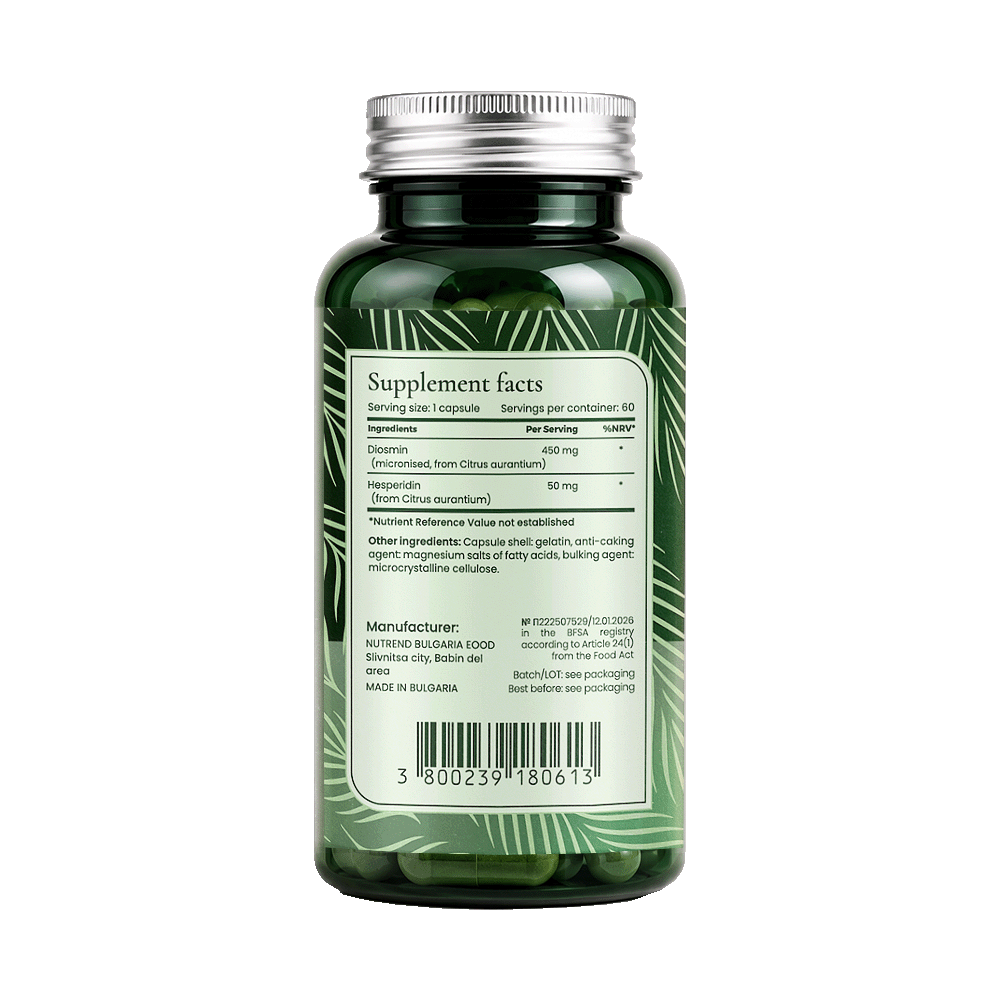 BIONETIC Diosmin + Hesperidin 60 капсули
