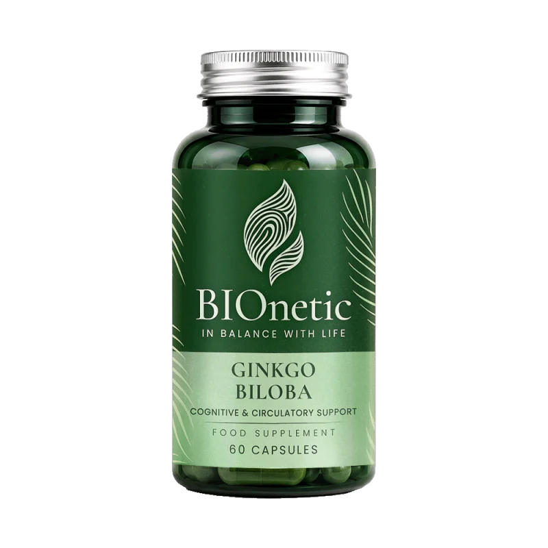 BIONETIC Ginkgo Biloba 60 капсули