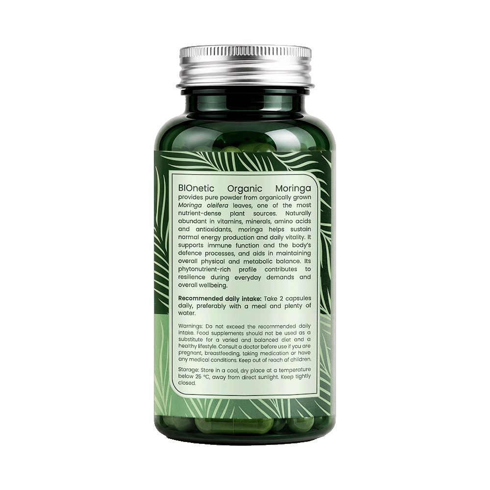 BIONETIC Organic Moringa 60 капсули