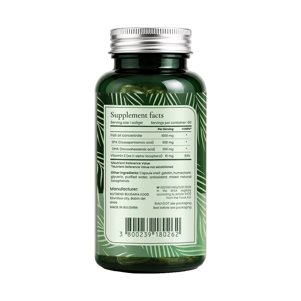 BIONETIC Premium Omega 3 60 меки капсули