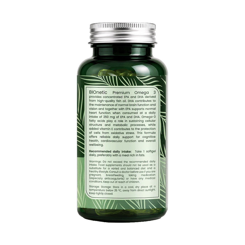 BIONETIC Premium Omega 3 60 меки капсули