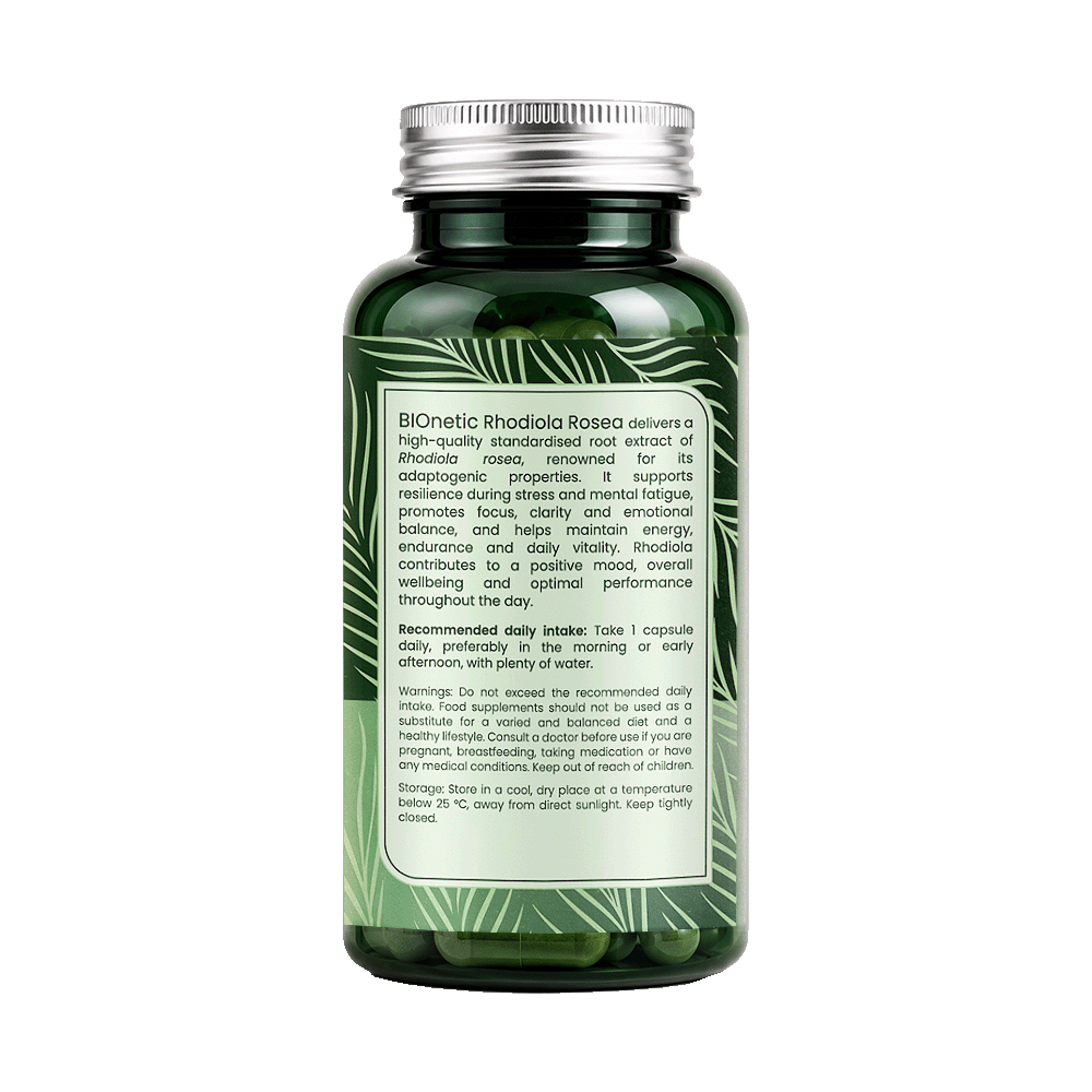 BIONETIC Rhodiola Rosea 60 капсули