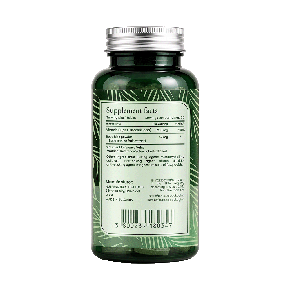 BIONETIC Vitamin C 1200 60 таблетки