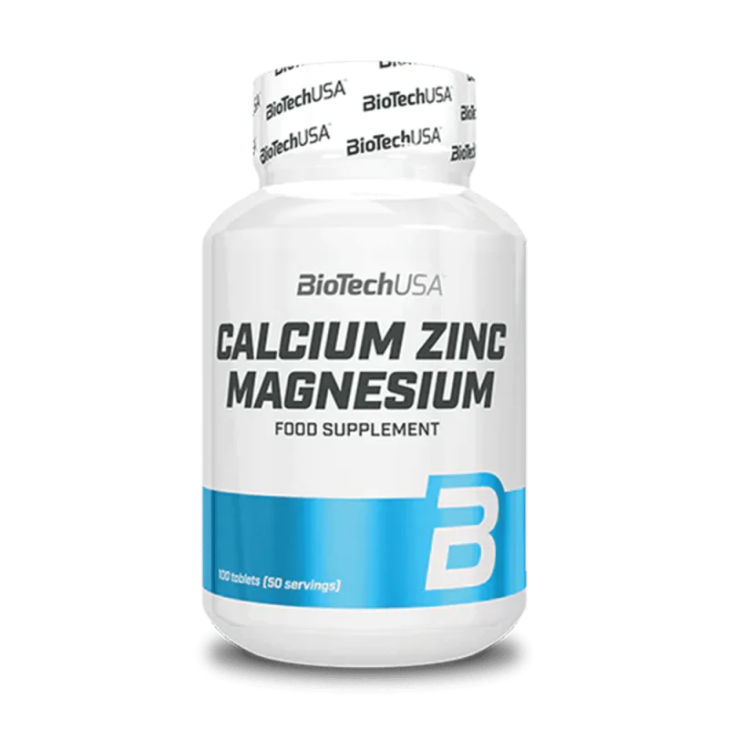 BIOTECH USA Calcium Zinc Magnesium 100 таблетки