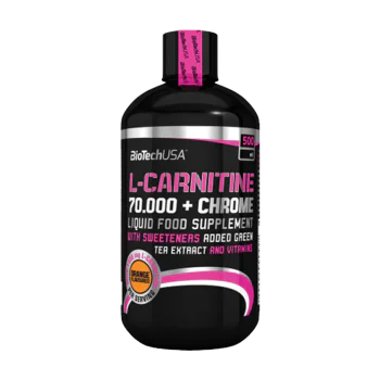 BIOTECH USA L-Carnitine + Chrome 70.000 LIQUID 500мл