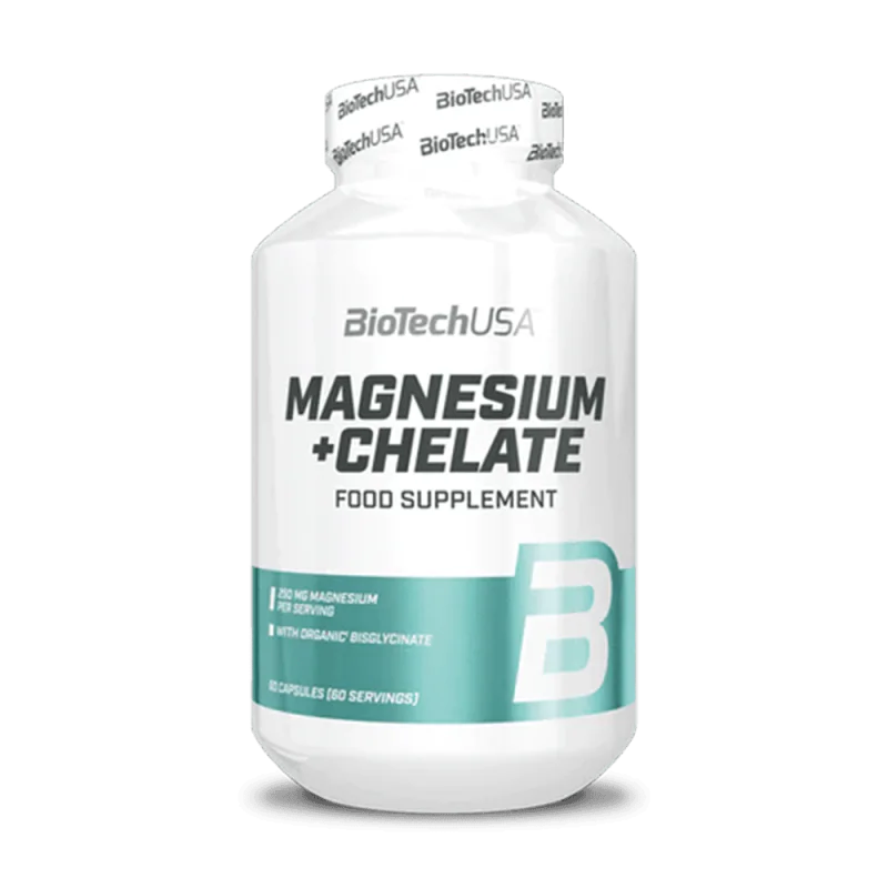 BIOTECH USA Magnesium + Chelate 60 капсули