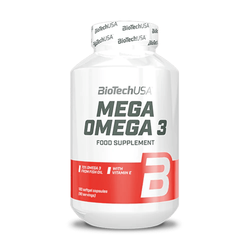 BIOTECH USA Mega Omega 3 180 меки капсули