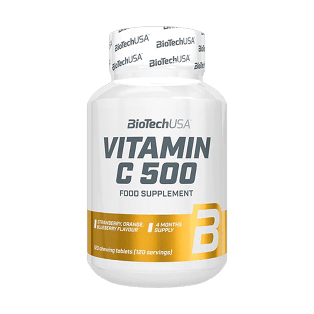BIOTECH USA Vitamin C 500 120 дъвчащи таблетки