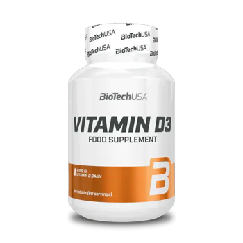 BIOTECH USA Vitamin D3 60 таблетки