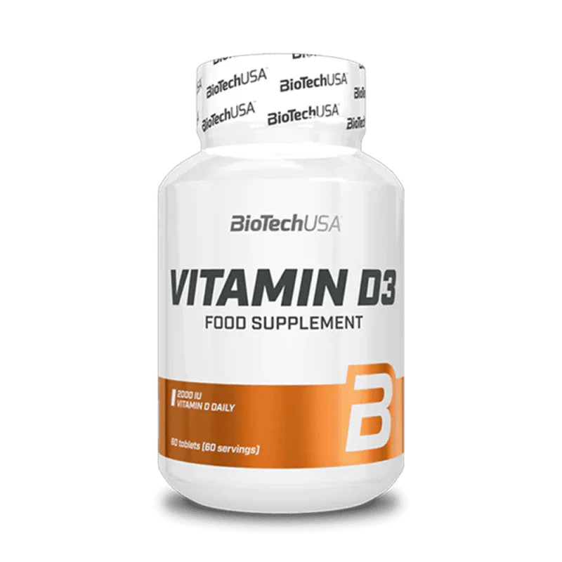 BIOTECH USA Vitamin D3 60 таблетки