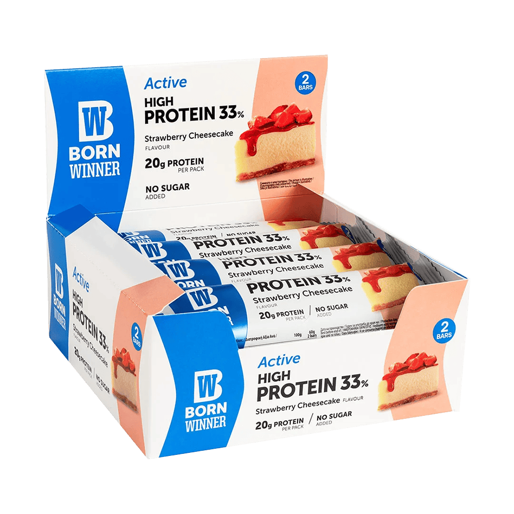 BORN WINNER Active Protein Bar 12 x 60 гр