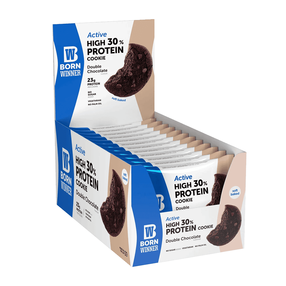 BORN WINNER Active Protein Cookie 12 x 75 гр