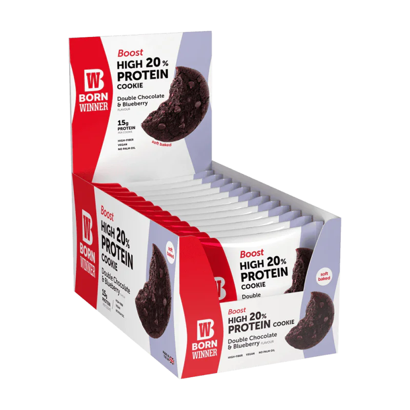 BORN WINNER Boost Protein Cookie 12 x 75 гр
