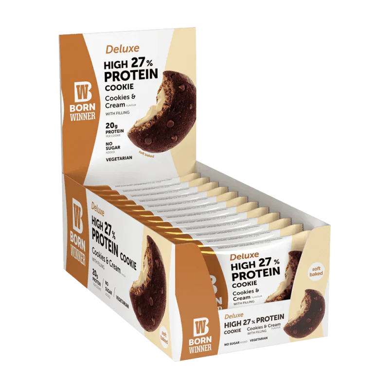 BORN WINNER Deluxe Protein Cookie 12 x 75 гр