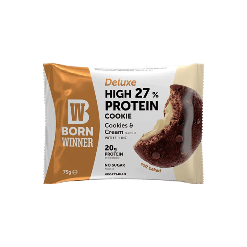 BORN WINNER Deluxe Protein Cookie 12 x 75 гр