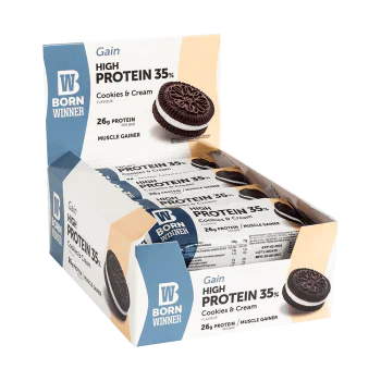 BORN WINNER Gain Protein Bar 12 x 75 гр