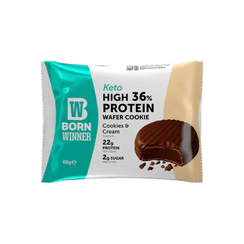 BORN WINNER Keto Wafer Cookie 12 x 60 гр