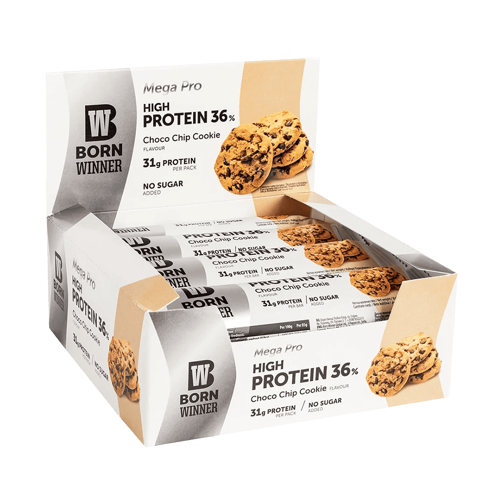 BORN WINNER Mega Pro Protein Bar 12 x 85 гр