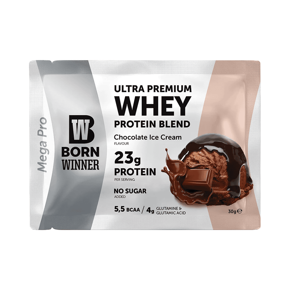 BORN WINNER Mega Pro Whey Protein Blend 12 x 30 гр