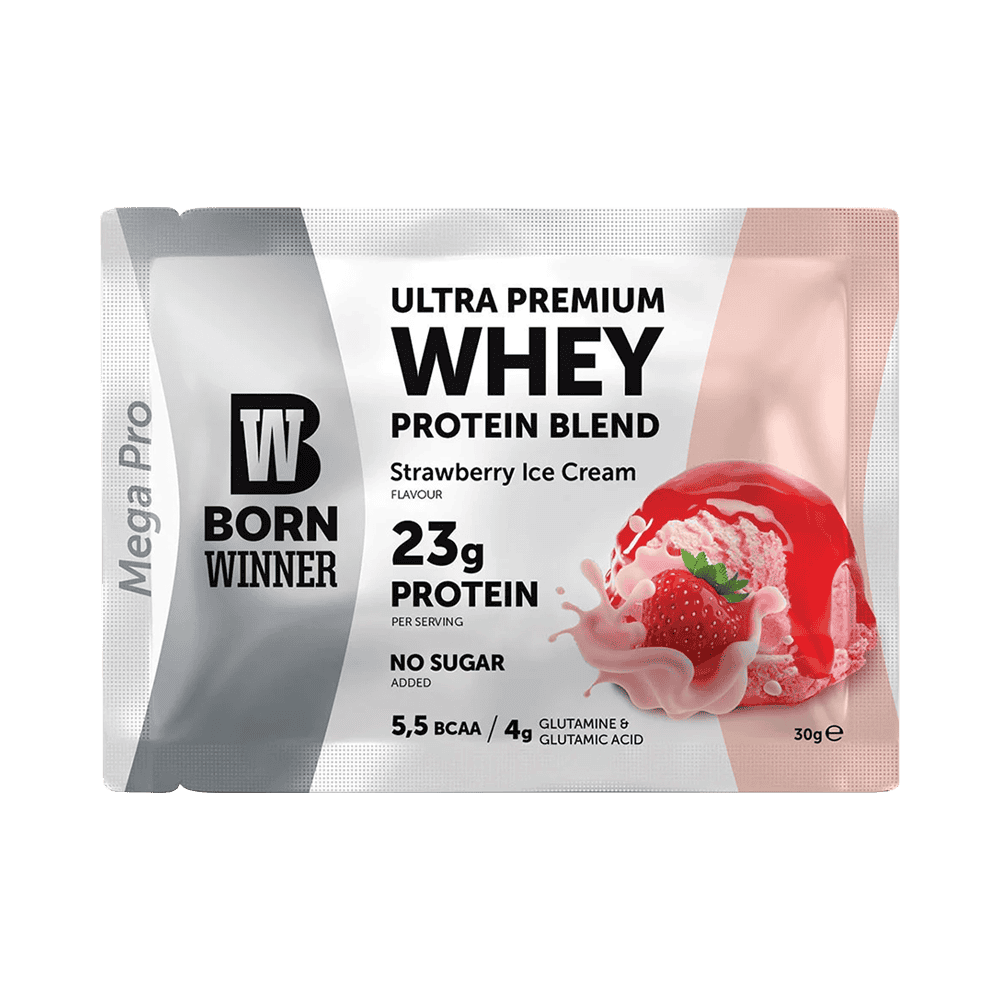 BORN WINNER Mega Pro Whey Protein Blend 12 x 30 гр