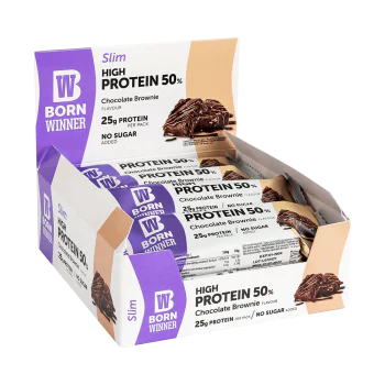 BORN WINNER Slim Protein Bar 12 x 50 гр