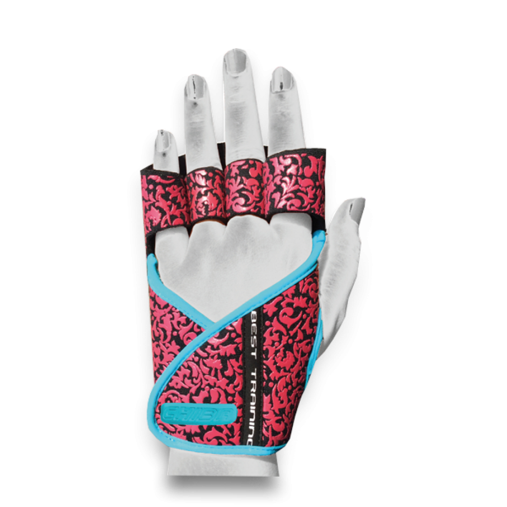 CHIBA LADY LINE Lady Motivation Glove Brasil 40936 black/pink/turquoise