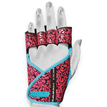 CHIBA LADY LINE Lady Motivation Glove Brasil 40936 black/pink/turquoise