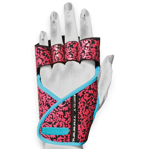 CHIBA LADY LINE Lady Motivation Glove Brasil 40936 black/pink/turquoise