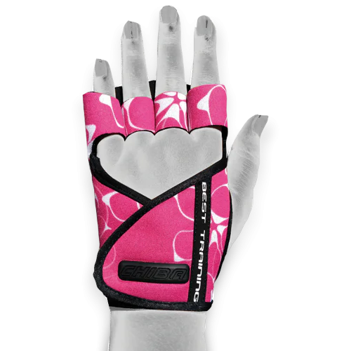 CHIBA LADY LINE Lady Motivation Glove Brasil 40936 pink/camouflage/black