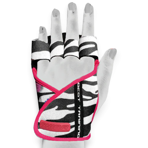 CHIBA LADY LINE Lady Motivation Glove Brasil 40936 Zebra  black/white/pink