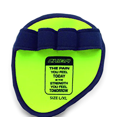 CHIBA  WORKOUT LINE Motivation Grippad 40186 neon yellow