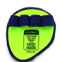 CHIBA  WORKOUT LINE Motivation Grippad 40186 neon yellow