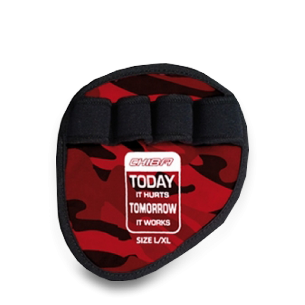 CHIBA WORKOUT LINE Motivation Grippad 40186 red-black