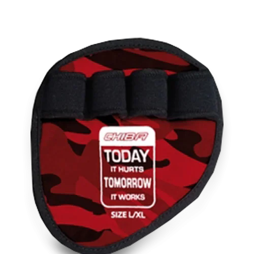 CHIBA WORKOUT LINE Motivation Grippad 40186 red-black
